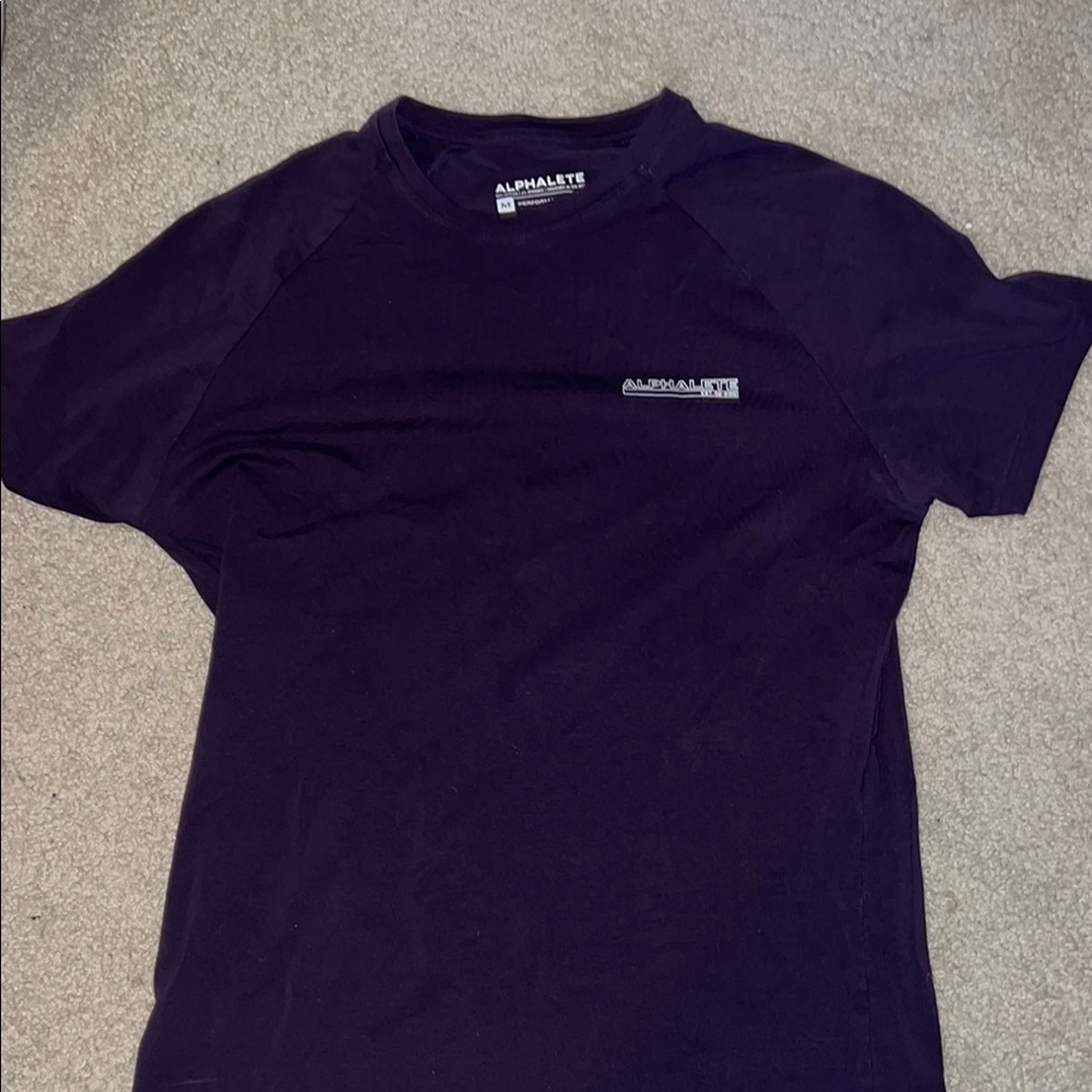 Alphalete Men's Purple Performance Shirt